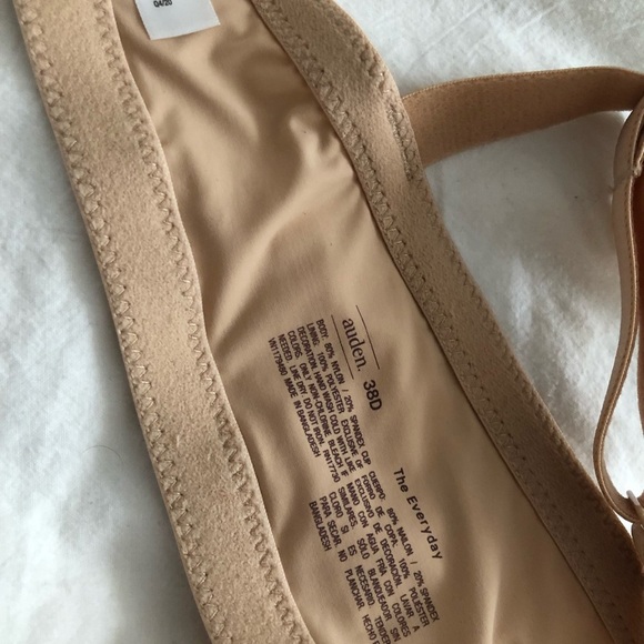 Auden Everyday lightly lined demi t-shirt bra 38D - Picture 5 of 5